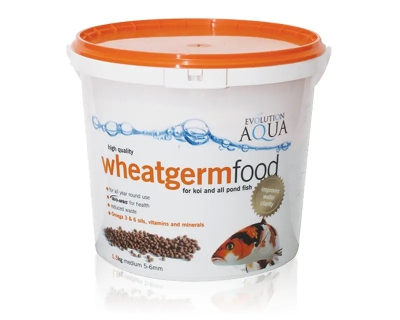 evolution aqua wheatgerm koi food