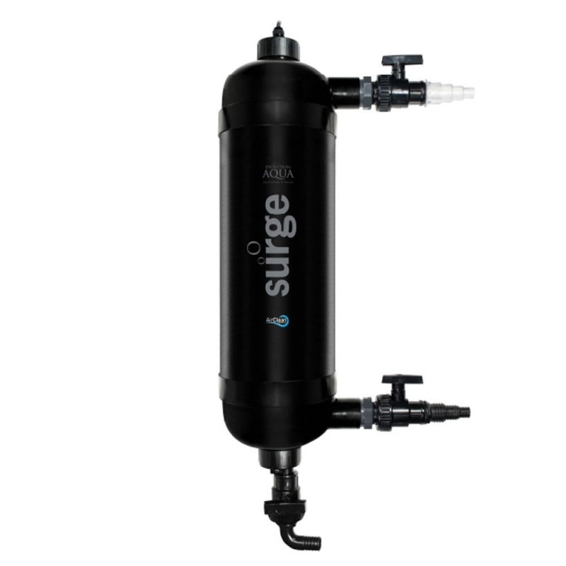 evolution aqua surge filter with 18 watt uvc