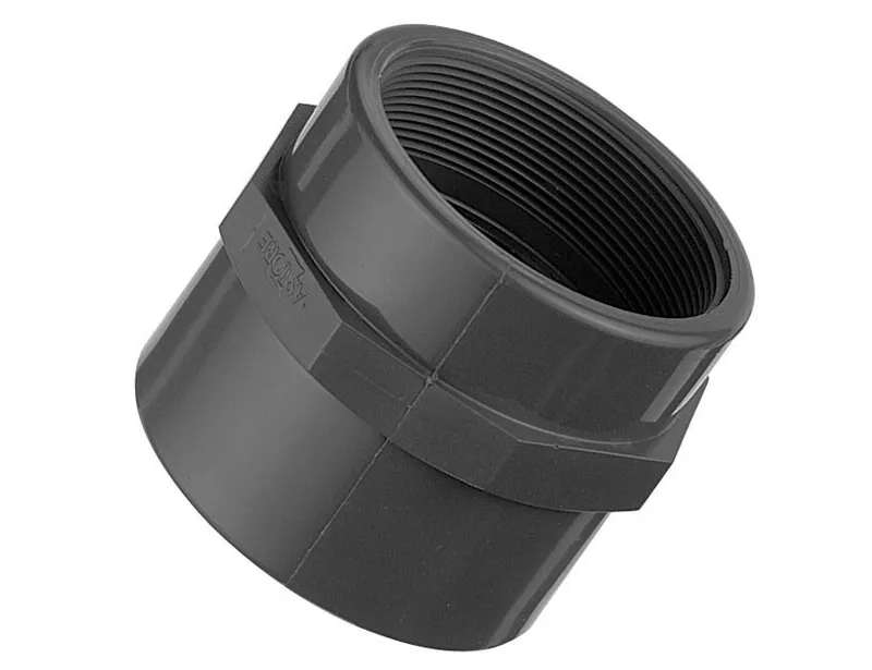 threaded female to plain female pressure socket