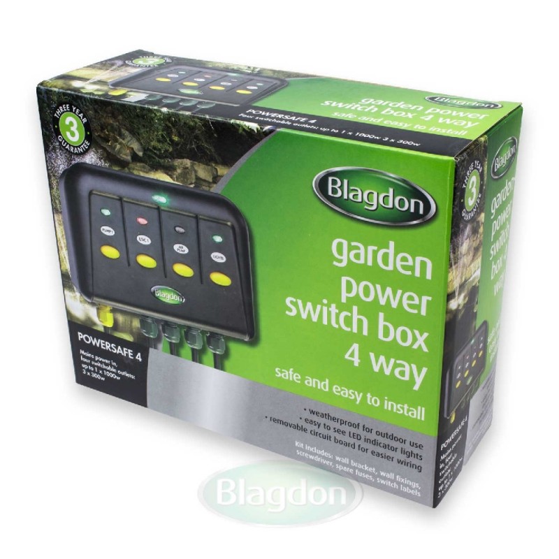 Blagdon Powersafe Switch Box 4 Way