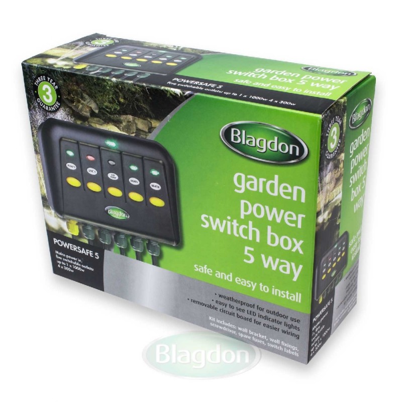 Blagdon Powersafe Switch Box 5 Way