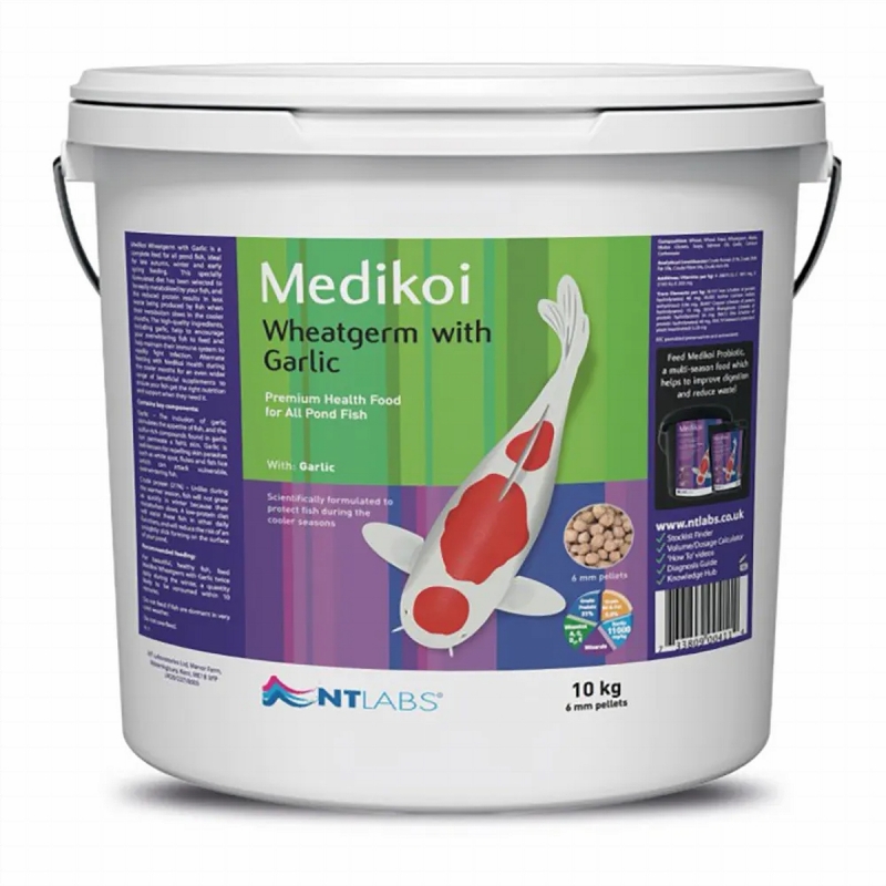 nt labs medikoi wheatgerm with garlic koi foo