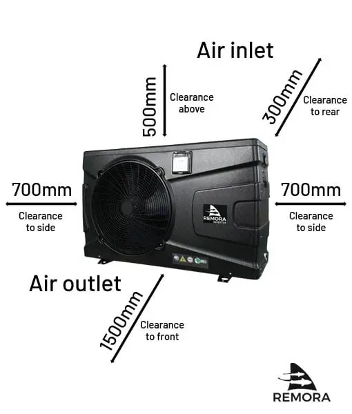 Remora i12 Inverter Heat Pump with Wi-Fi 